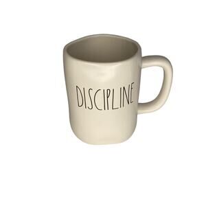 RAE DUNN DISCIPLINE COFFE MUG, COFFE CUP